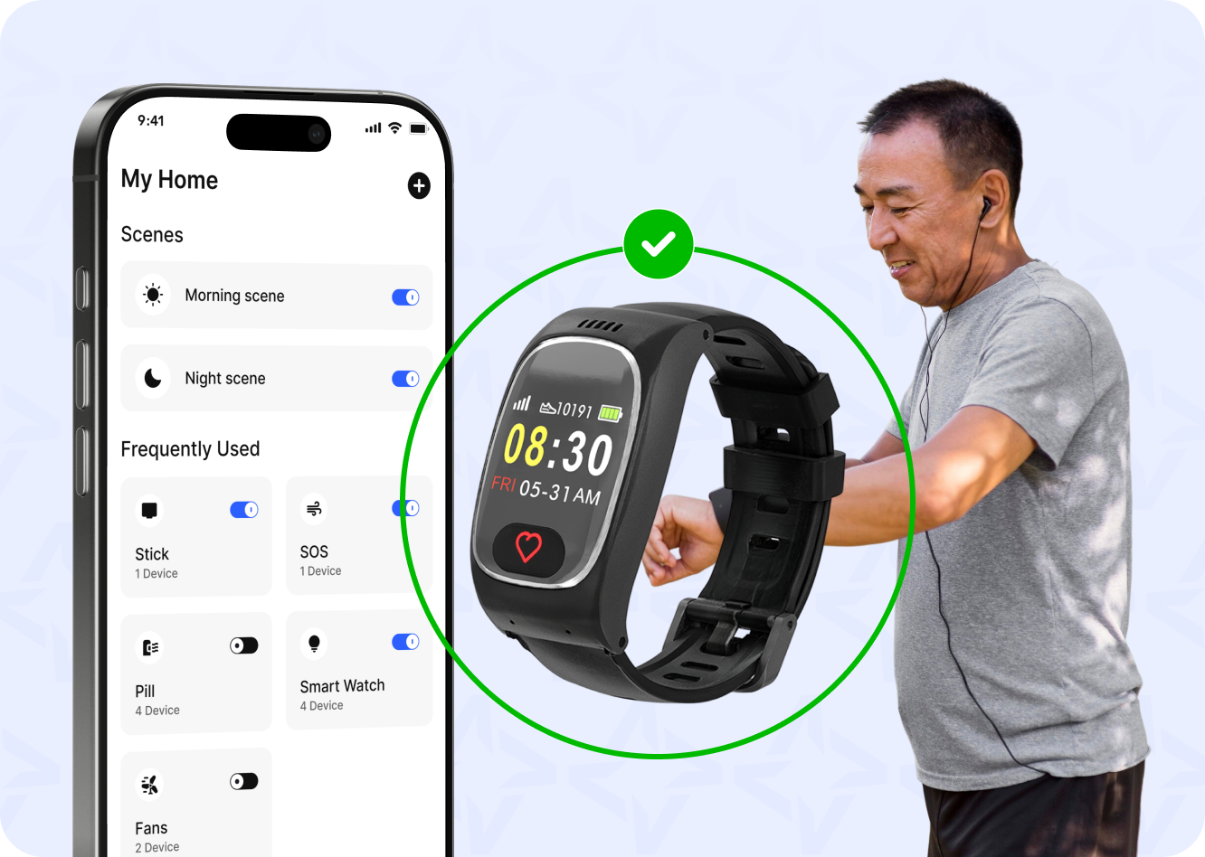 GuardianOne caregiver app